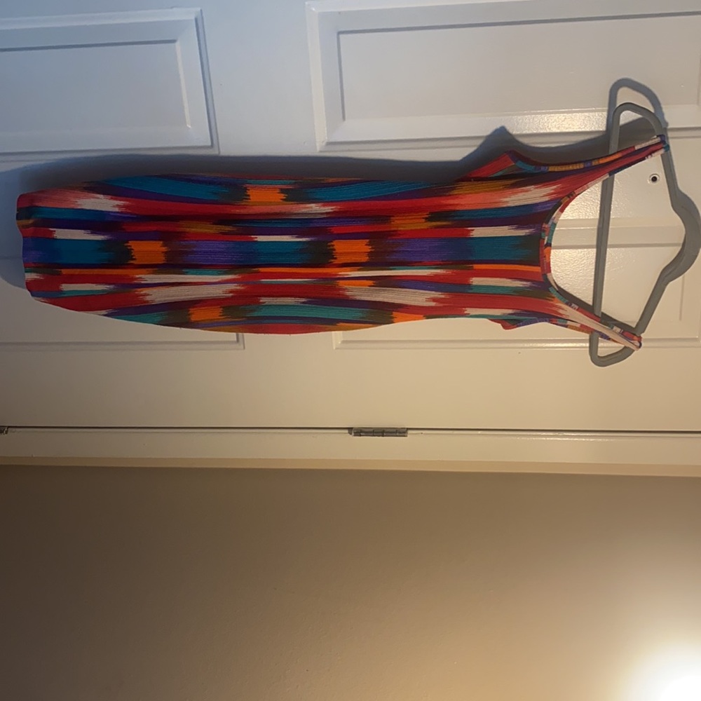 Multicolor Mini Dress - Picture 2 of 3